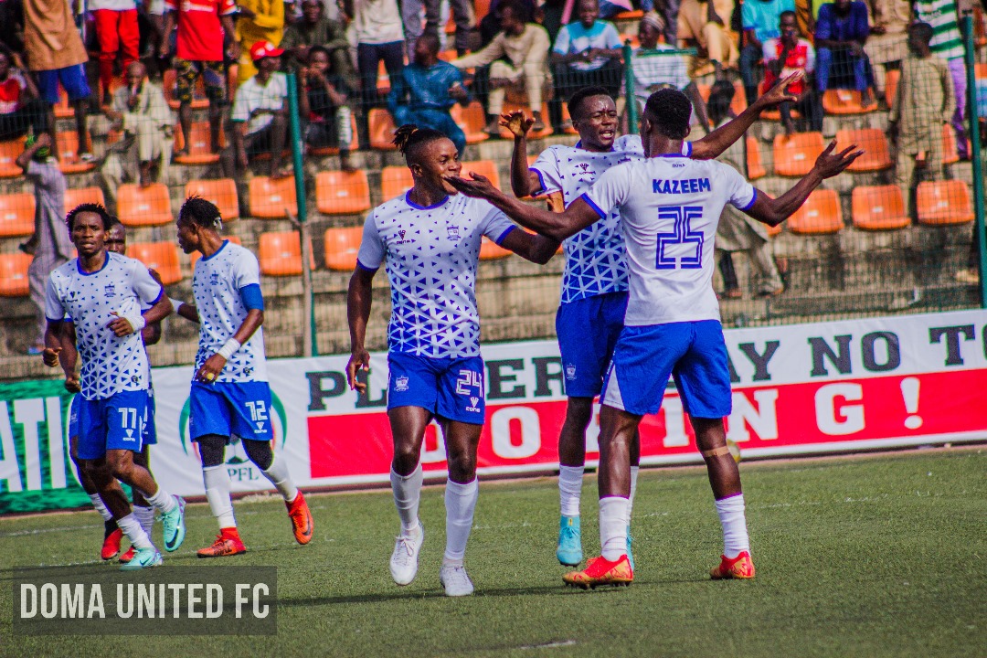 Doma United FC » Doma United Clinches 1-0 Victory Over Plateau United ...